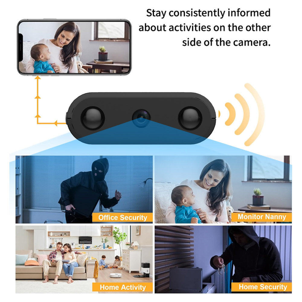Popular XD Wireless WIFI Intelligence IR-CUT Hd1080P Surveillance cameras do not include built-in batteries