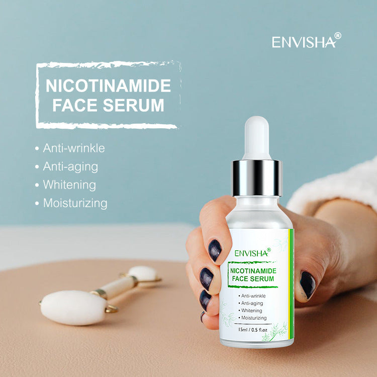 Full English ENVISHA Niacinamide Facial Serum Moisturizing Anti-Wrinkle Firming Liquid Essence Export