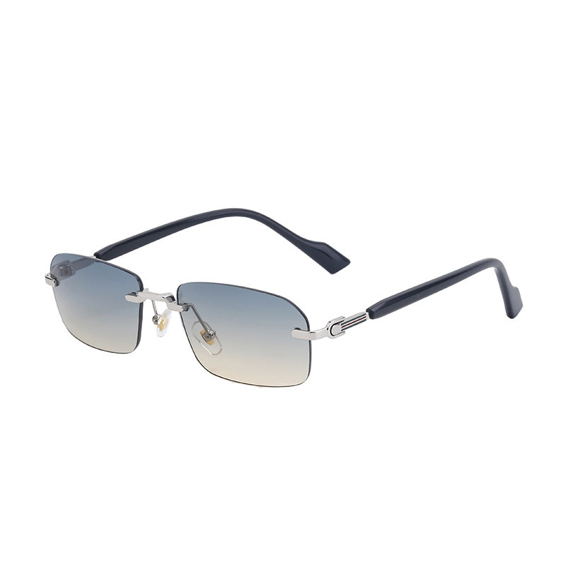 European and American new style square frame sunglasses for women INS Windproof Sunglasses for Men Driving Glasses sunglasses
