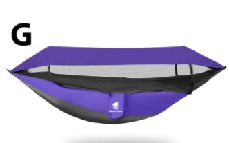 Double Sleeping Bag Hammock Outdoor Portable Camping Hanging Chair Cold-proof Lightweight Camping Warm Quilt