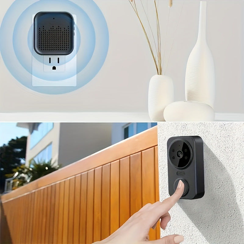 M8Video Doorbell Wireless Remote HD Night Vision Monitoring Home Voice Intercom tuya Smart Life
