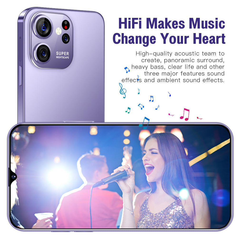 New s23ultra Smartphone6.8Inch High Definition Screen All-in-One Machine4G Android Student Phone Wholesale
