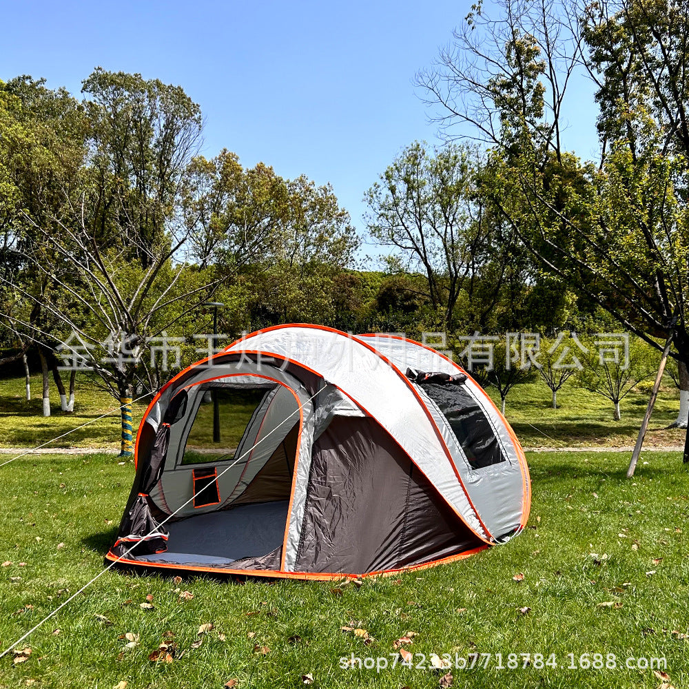 Fully Automatic Hand Throw Quick Open Tent Indoor Children's Tent Camping Windproof Rainproof Sunproof Tent