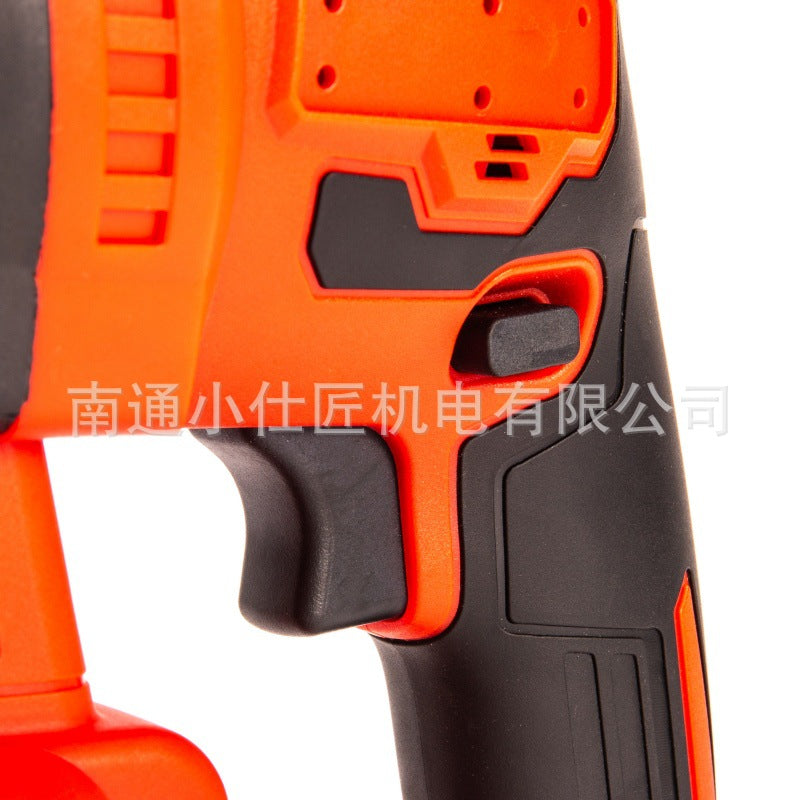 Manufacturer Supply Brushless Rechargeable Lithium Electric Hammer Cross-Border Foreign Trade Multi-Functional High-Power Concrete Stone Electric Hammer