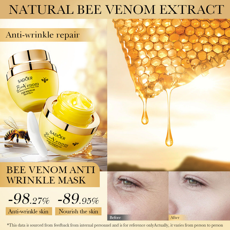 Bee Venom Firming Mask SADOER Anti-wrinkle moisturizing cream cross-border foreign trade wholesale