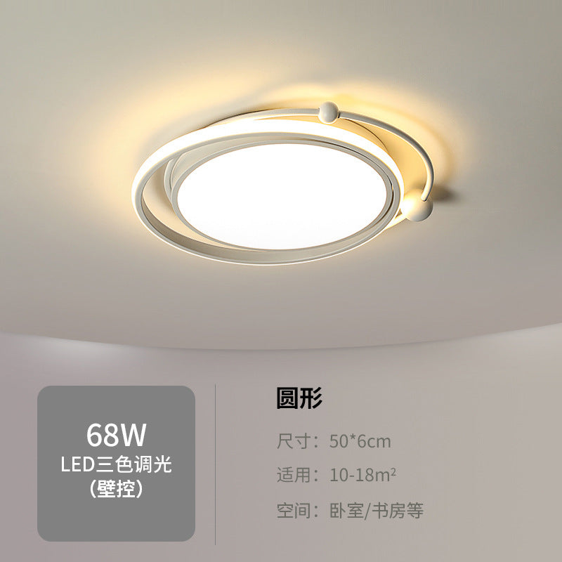 Simple Round Bedroom Light LED Ceiling Lamp Modern Home Warm Restaurant Nordic Creative Personality Room Lighting