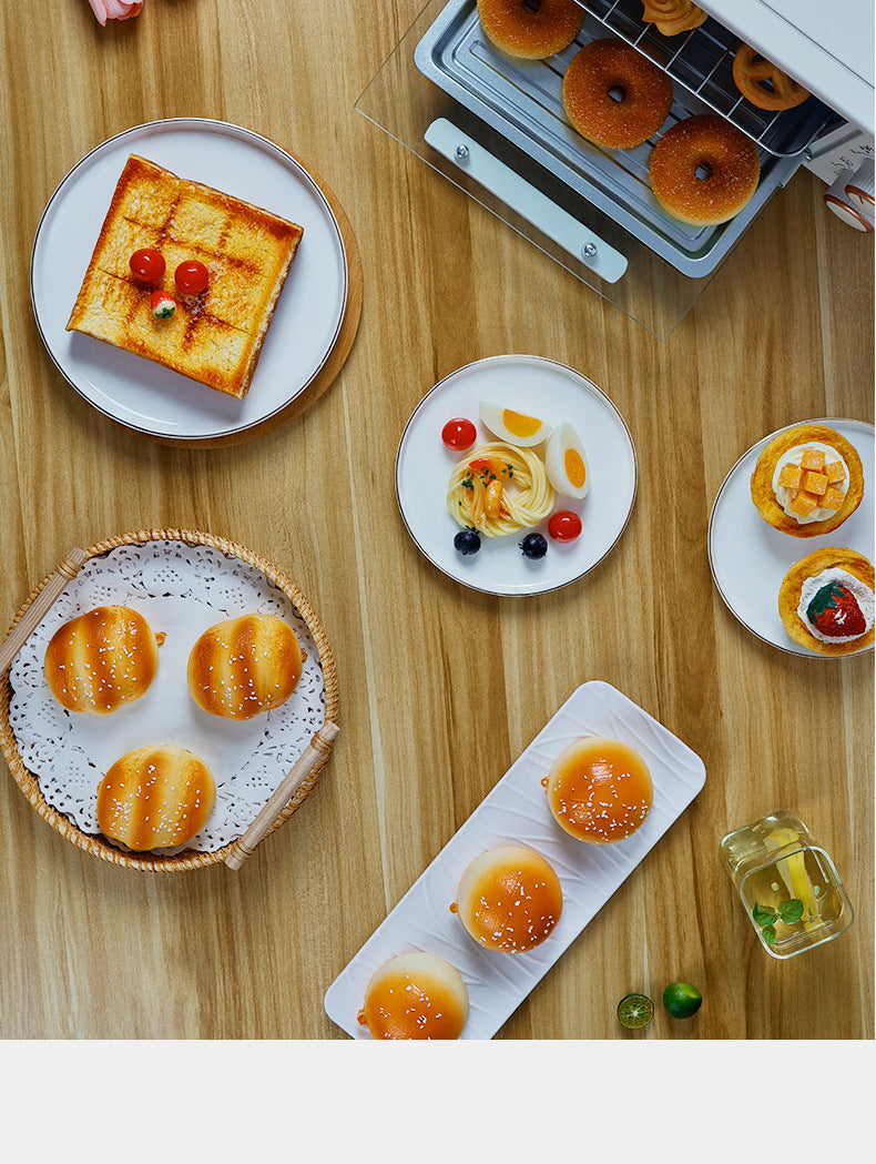 Three DI Electric Oven12Mini Small Baking Visual Household Oven Multi-Functional Fully Automatic Gift Wholesale