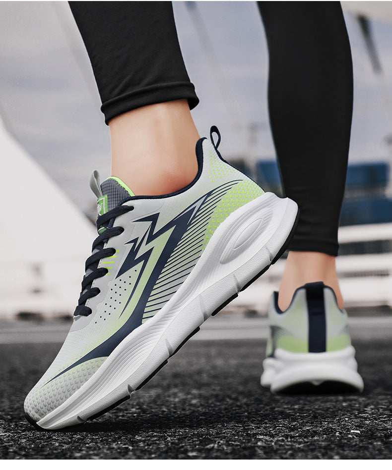 2025New Ultra-Light Fashion Soft Sole Sports Shoes Men's Waterproof Anti-Slip Running Shoes Versatile Casual Trendy Men's Shoes