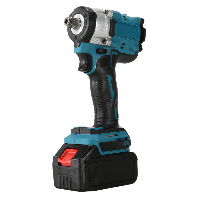 Cordless Electric Tool with Screwdriver Bits, Rechargeable Lithium Battery, High Torque Electric Wrench for Woodworking and Auto Repair