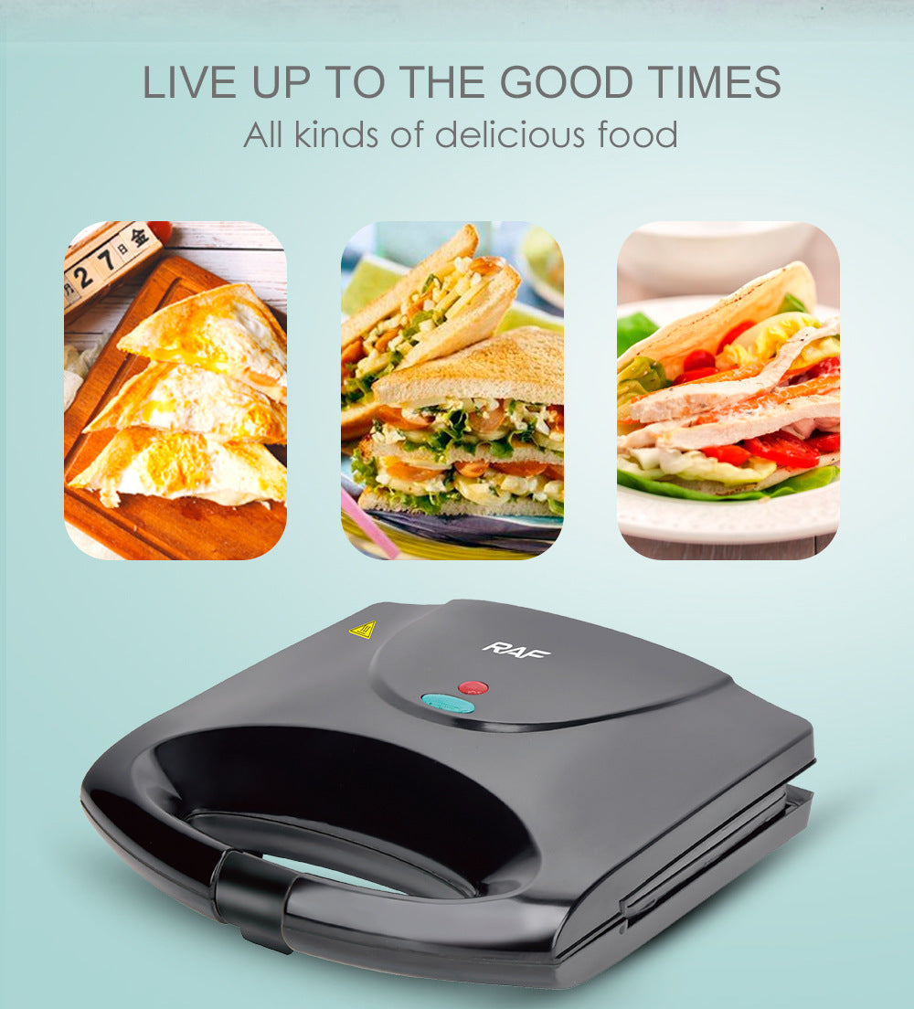 Sandwich Machine Breakfast Machine Household Multi-Functional Fully Automatic Double-Sided Heating Mini Bread Machine HG-215