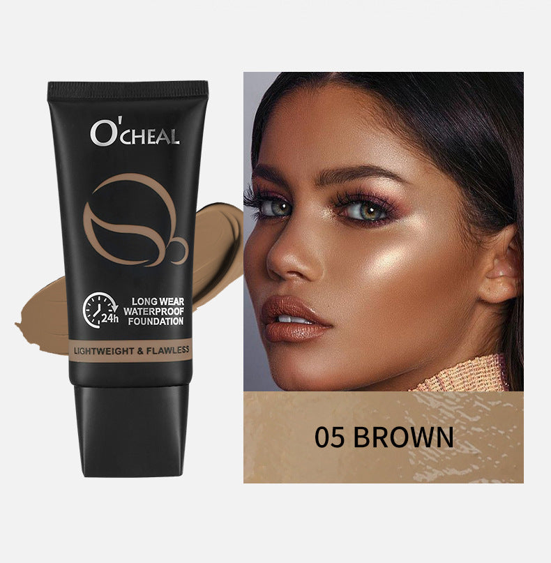 AliExpress Makeup Waterproof Foundation Liquid Acne Scar Dark Circles Concealer Bare Face Primer Yellow Black Skin Foundation Liquid