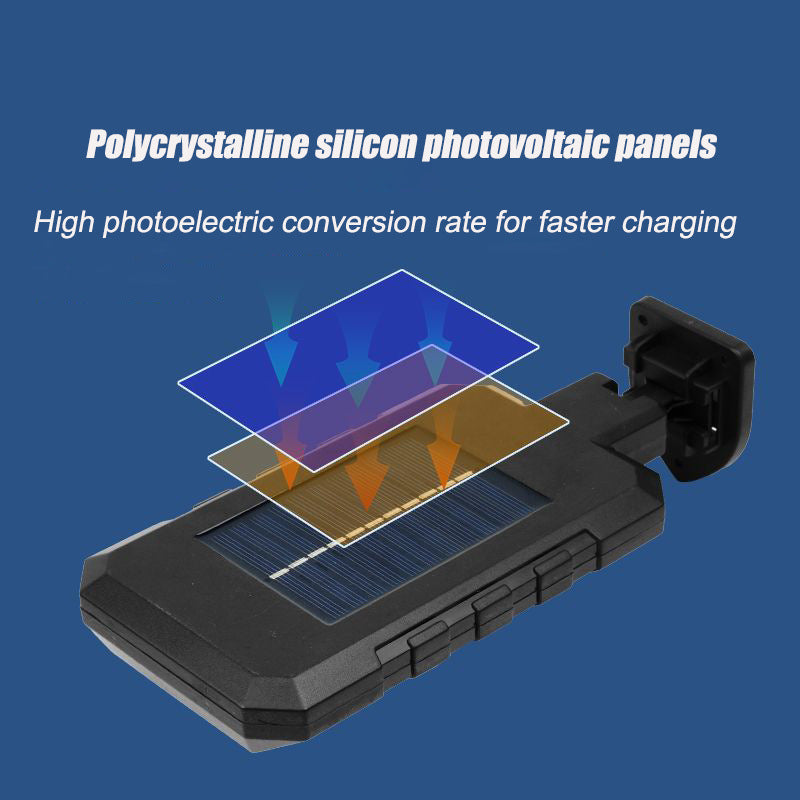 Solar Street Light Outdoor Integrated Light Human Body Sensing Garden Light Waterproof Wall Lighting with Remote Control