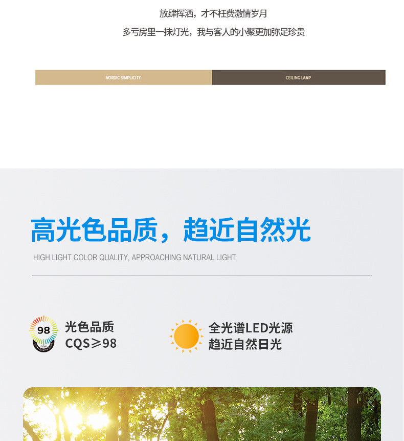 Living Room Ceiling Light Modern Minimalist2025New Year Creative Internet Celebrity Cream Style Master Bedroom Lamp Minimalist Main Lamp