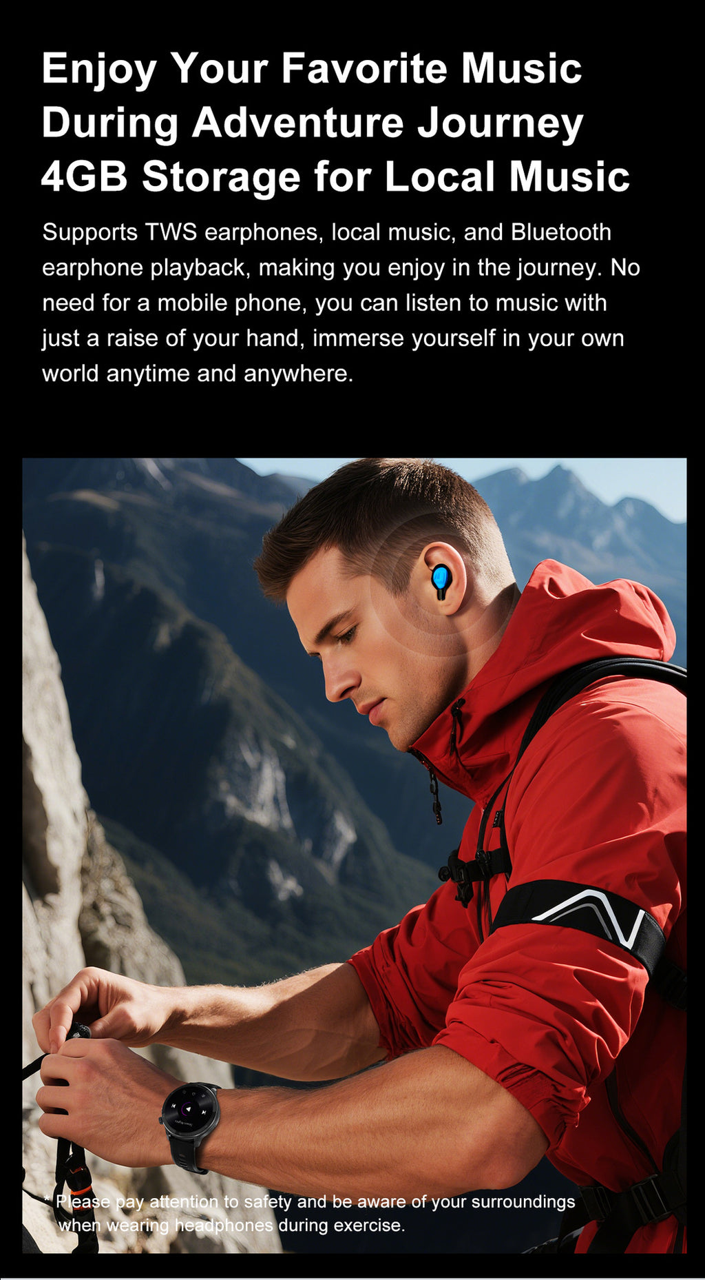 DTG6Smart Watch Bluetooth Call Heart Rate Pedometer Sleep Depth Waterproof GPS Offline Navigation Three-Proof Sports