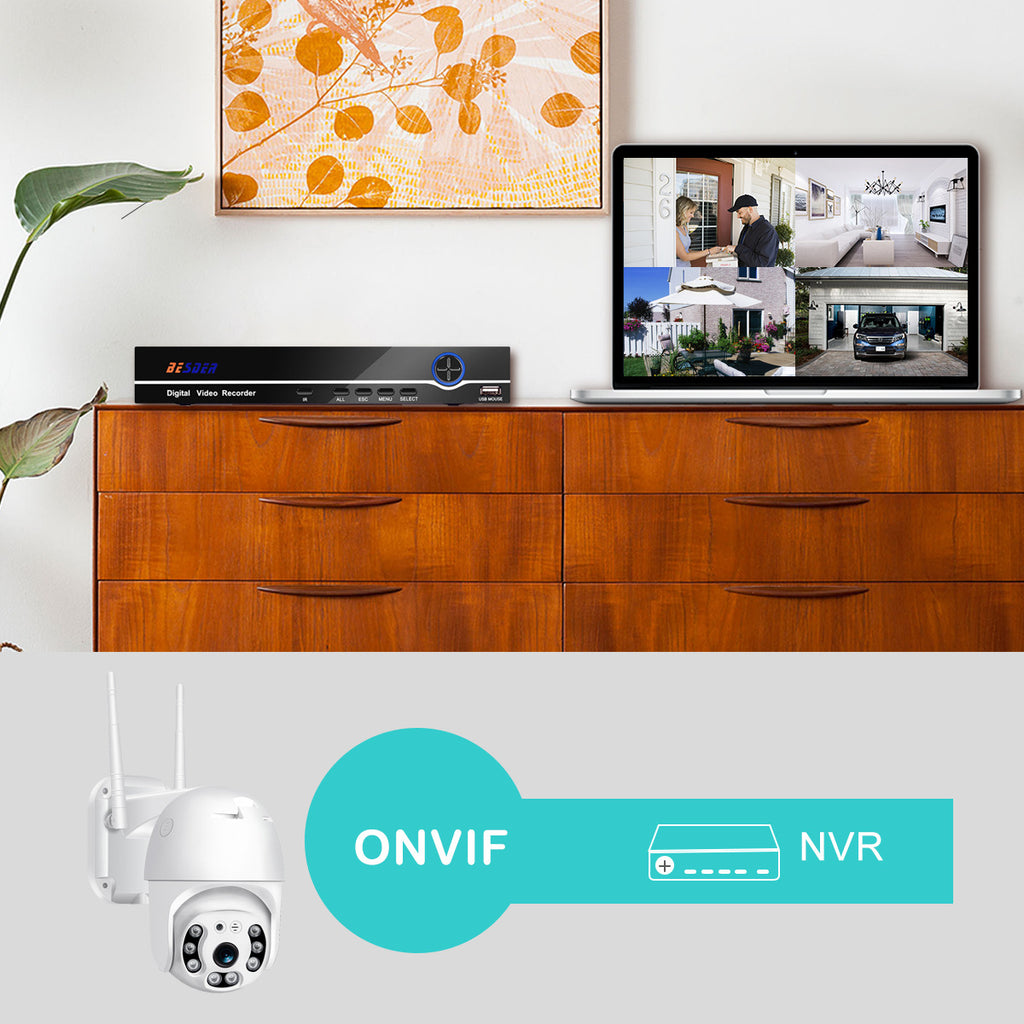 HD Outdoor Surveillance Camera Waterproof Eight-Light Dome Camera A6Wireless WiFiIPCamera Full Color