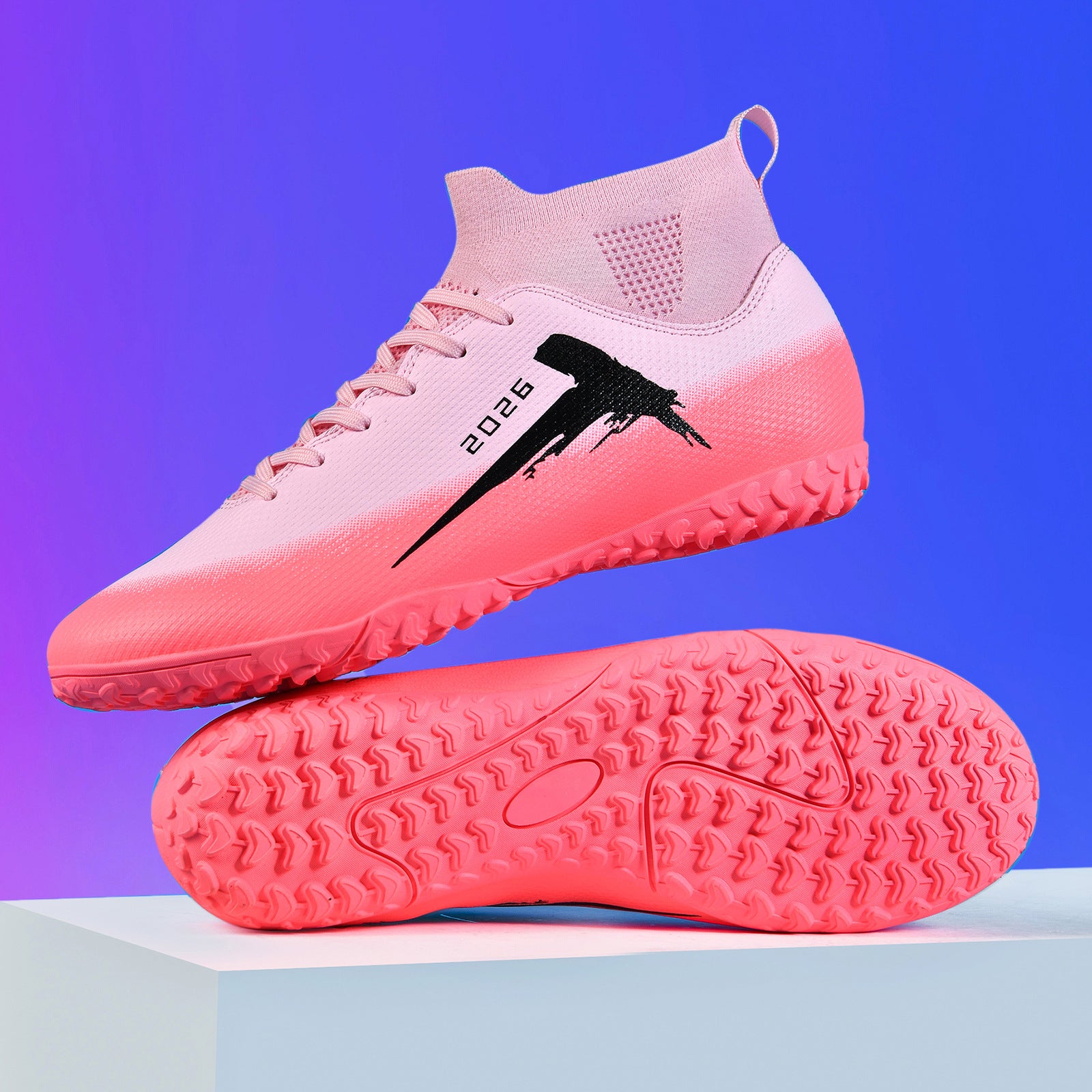 New Assassin Football Shoes Adult Training AG Spike TF Wholesale Training Sneakers for Teenagers and Students