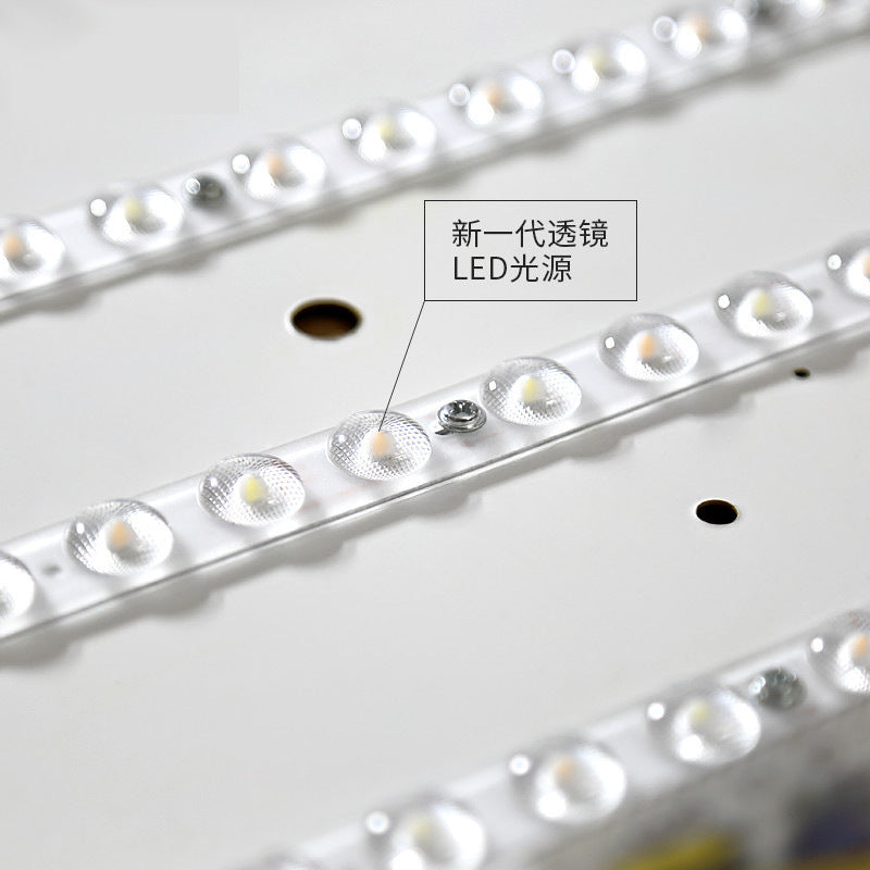 Macarons led Ceiling Light Round Modern Minimalist Bedroom Light Iron Art Ultra-thin Living Room Light Home Balcony Light