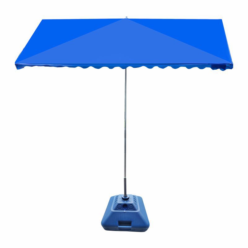 Sunshade Umbrella Shop Storefront Inclined Umbrella Outdoor Stall Large Umbrella Courtyard Folding Thickened Sunshade Canopy Large Long Umbrella
