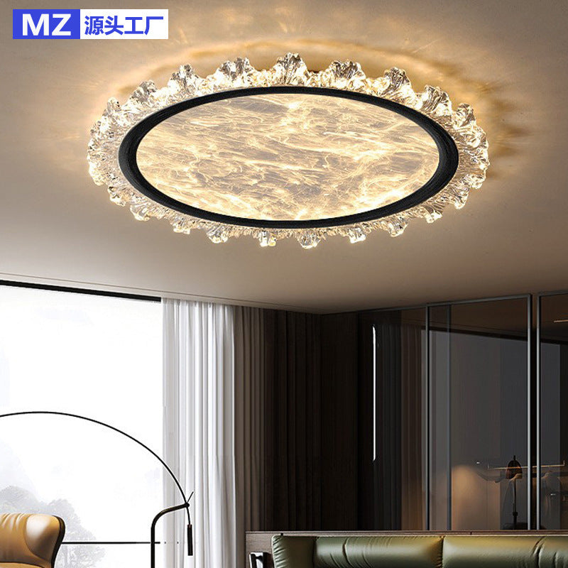 Italian Style High Brightness Full Spectrum Eye Protection Design Sense High-end Light Luxury Master Bedroom Creative Cloud Ceiling Light