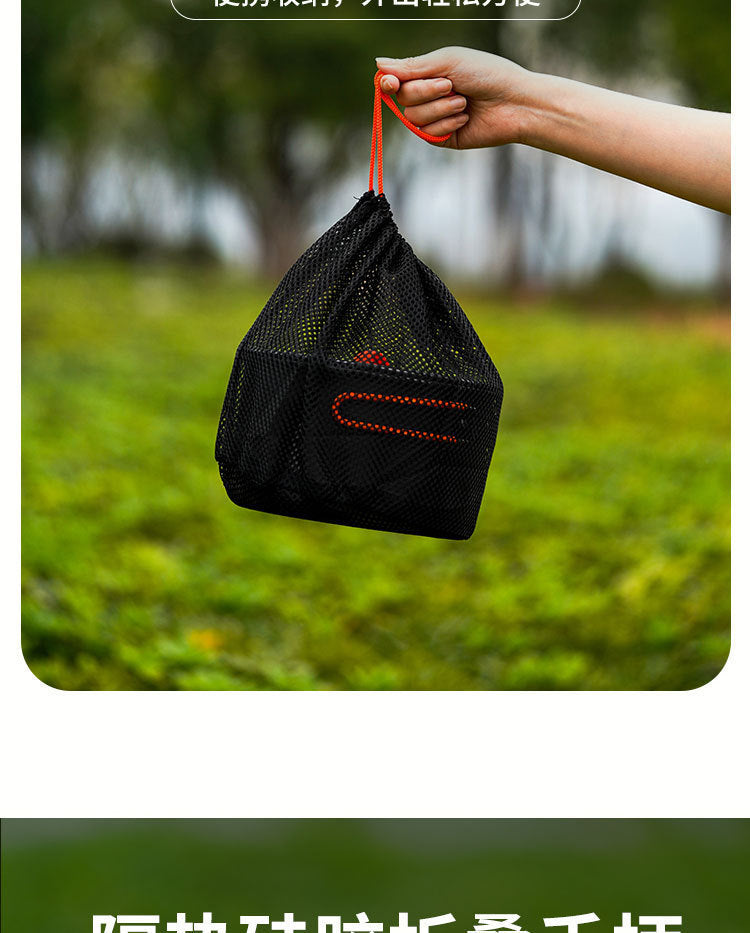 Cookware Set Pot Camping Tableware Cookware Camping Equipment Full Set Kettle Frying Pan Cooking Stove  Multi-Purpose