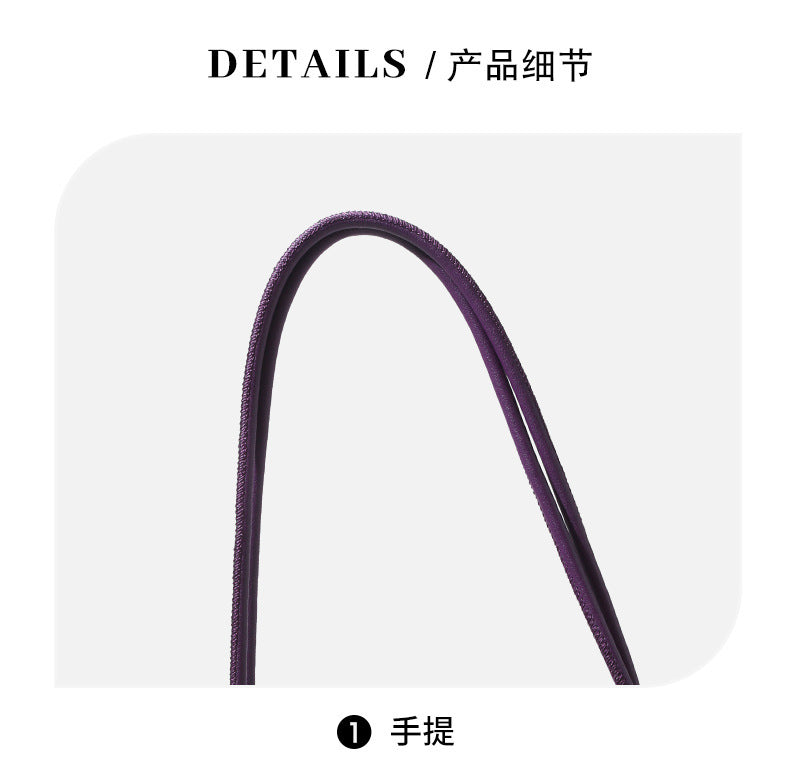 In Stock European and American Suede Underarm Bag for Women New Simple Casual Retro Matte Single Shoulder Crossbody Tote Bucket Bag