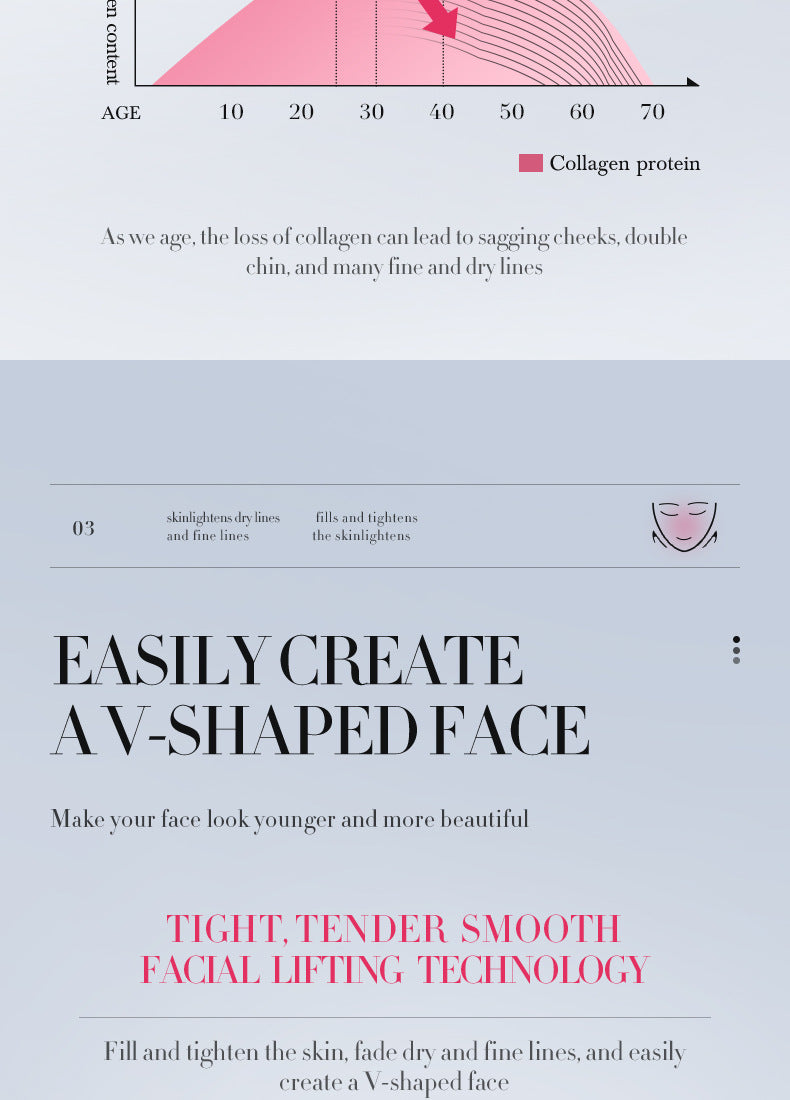 Full English V Face Tightening Cream30gSADOER Facial Lifting and Firming Skin Facial Cream  Foreign Trade Wholesale