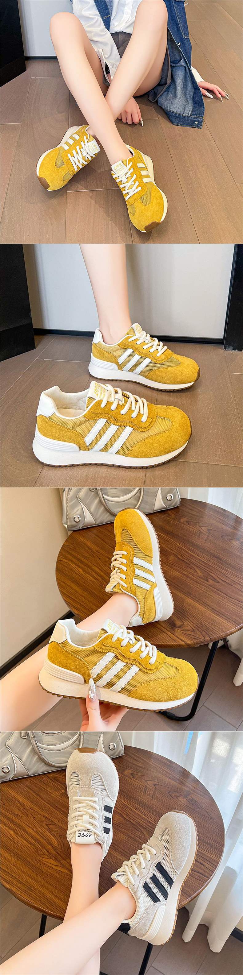 Exported Italian Original Clearance Mesh Forrest Gump Shoes for Women Summer New Casual Sports Shoes Lightweight Flat
