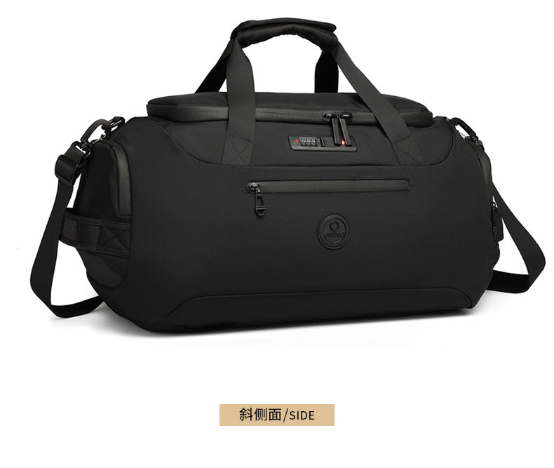 Dry Wet Separation Travel Gym Bag Men Large Capacity Handheld Shoulder Bag Multifunctional Sports Outdoor Travel Bag