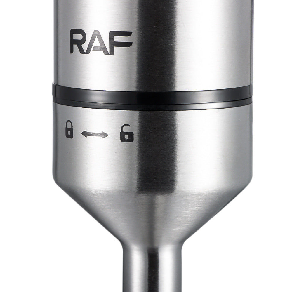 RAF EU Standard Portable Household Food Blender Handheld Electric Stainless Steel Cooking Stick Mixer383