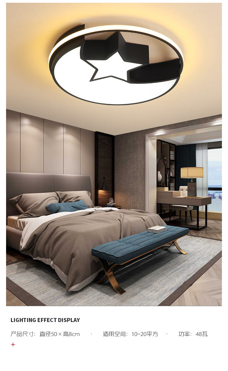 round led Ceiling Lamp Bedroom Lamp Modern Minimalist Living Room Lighting New Hotel Room Restaurant Room Lighting