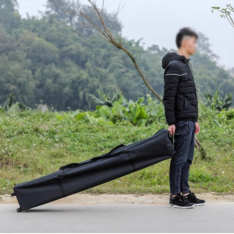 Four-Corner Tent Trolley Bag Four-Legged Umbrella Trolley Bag with Wheels Thickened Waterproof Foldable Tent Storage Bag