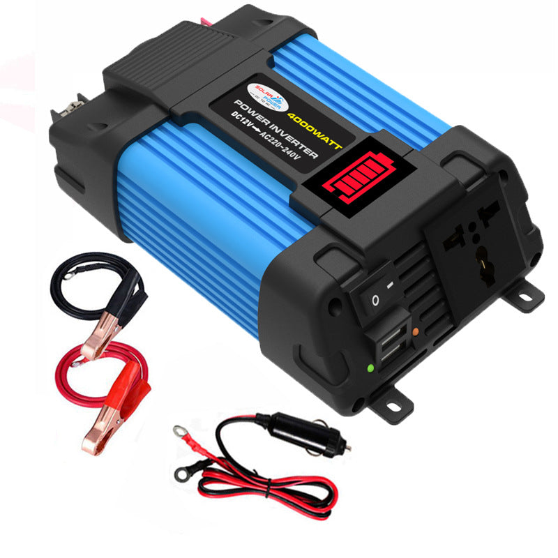 Car Converter Car Small Appliance Inverter300W/500W 12V Turn110V/220V Double USB Interface