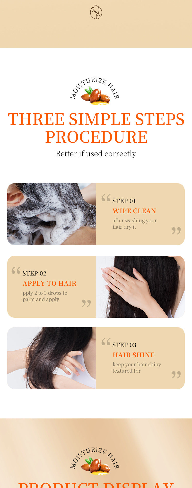 Full English Nut Oil Hair Care Essential Oil80mlSADOER Smooth and Frizz-Reducing Conditioner  Wholesale