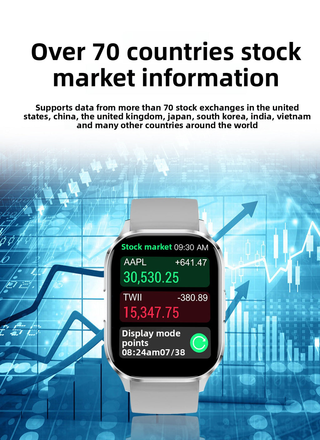 New HK21Smart watch multi-dial switching rotary button NFC Payment led Large Screen Factory