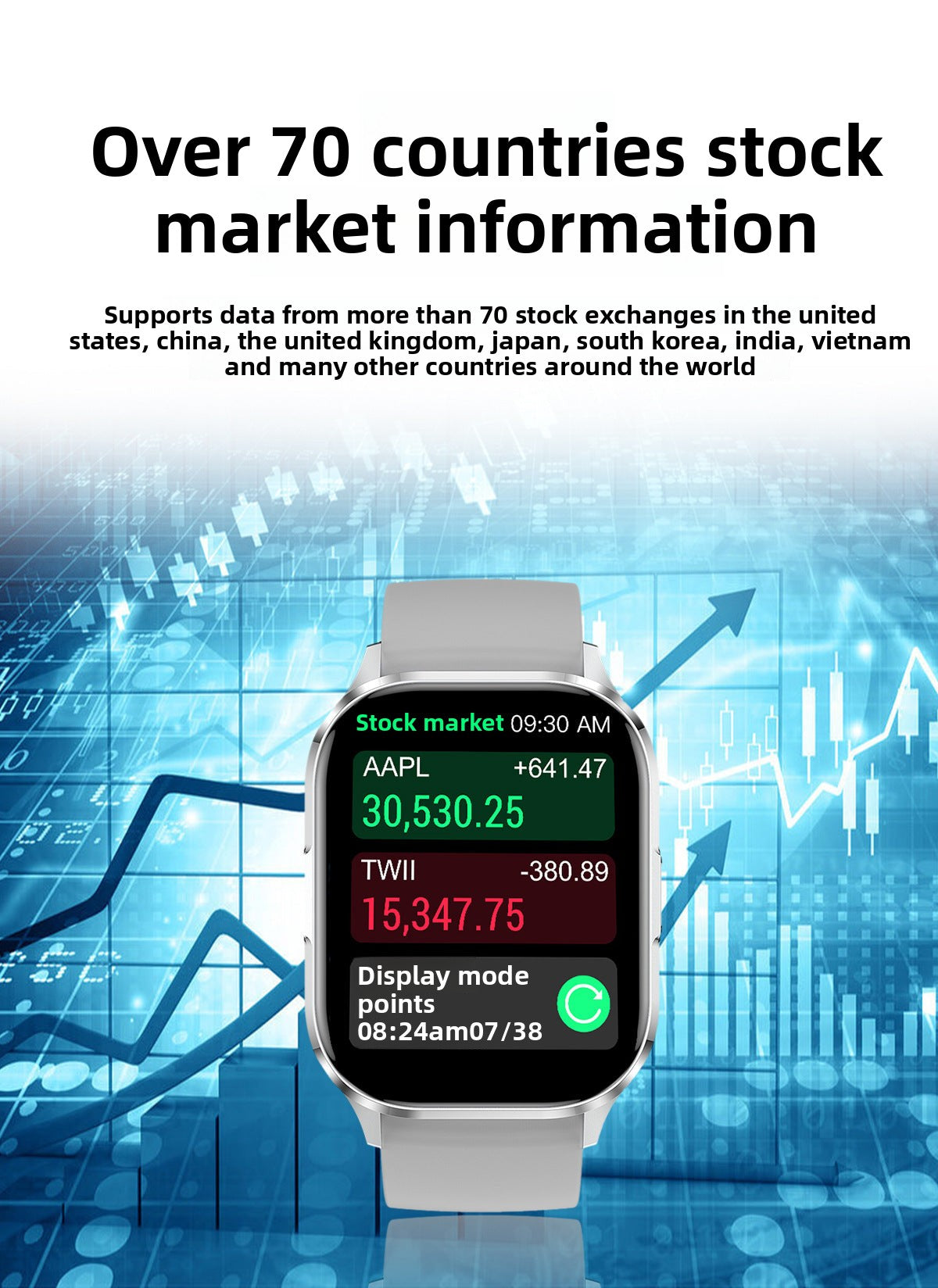 New HK21Smart watch multi-dial switching rotary button NFC Payment led Large Screen Factory