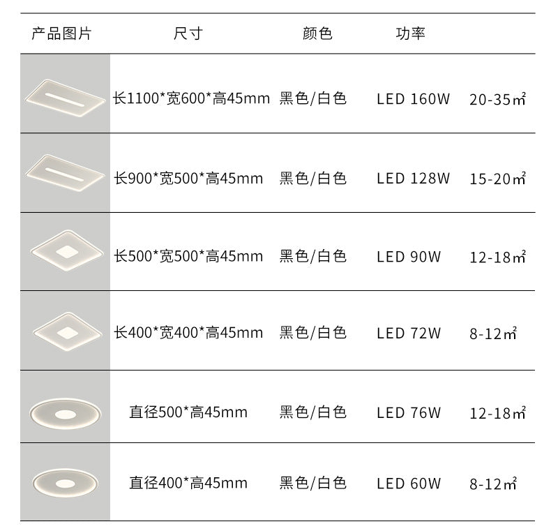 2025New led Ceiling Lighting Living Room Large Lamp Master Bedroom Chandelier Collection Modern Simple Elegant