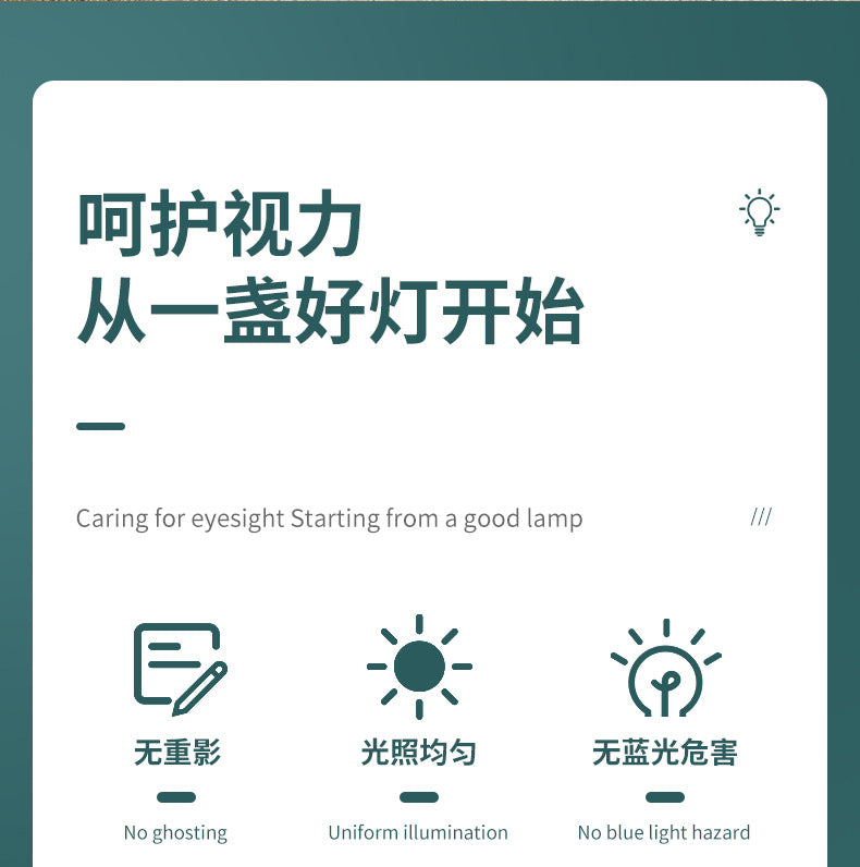 hot LED Study Desk Lamp Wireless Charging Lamp Desk Lamp Bedroom Night Light Eye Protection Office Desk Lamp