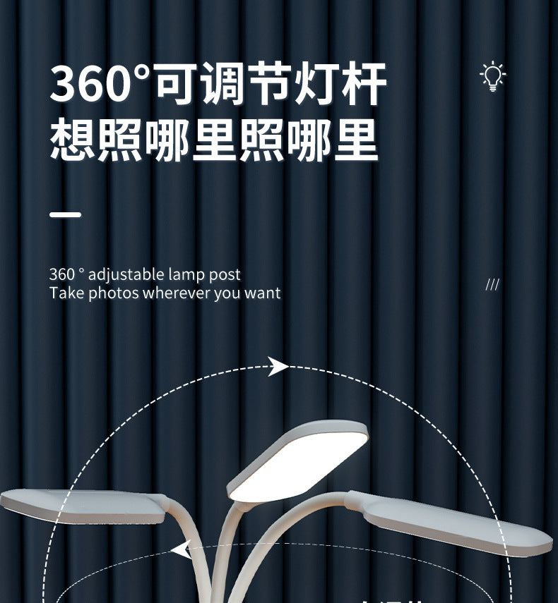 Creative desk lamp for students, eye protection, dormitory study led Reading lamp rechargeable and plug-in dual-use night light wholesale factory