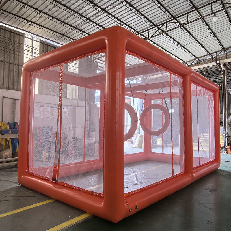 Inflatable Drone Football Field School Inflatable Flying Combat Competition Field Flying Training Cage Inflatable Factory