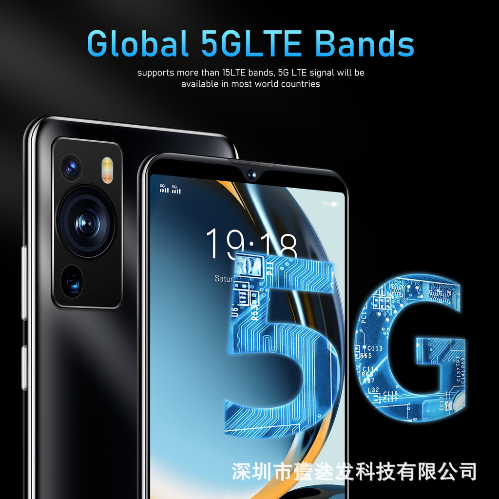 P60pro(1+8G)New Hot6.8Inch5G All-in-one smartphone factory stock