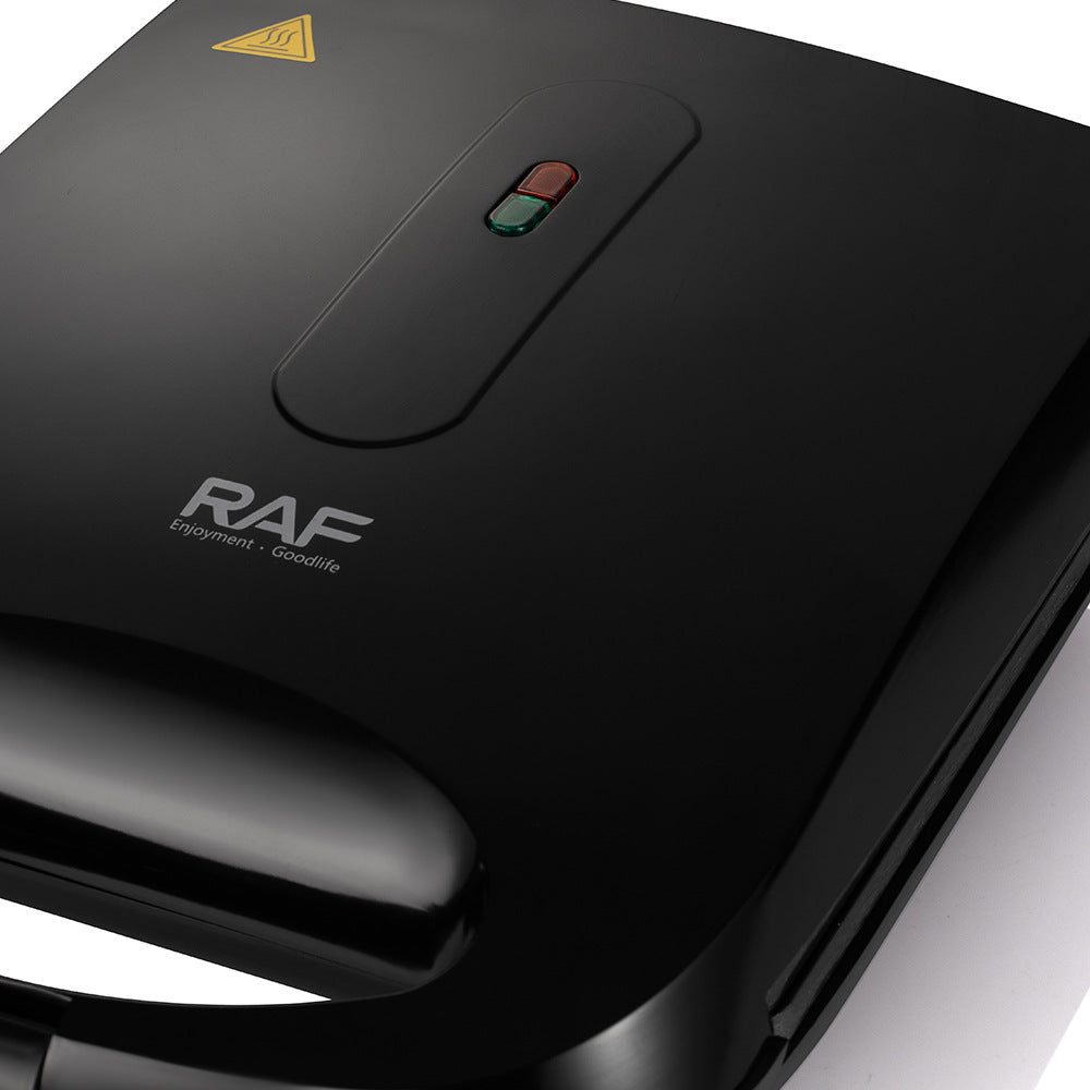 RAF European Standard Sandwich Maker Breakfast Machine Double-Sided Heating Multi-Functional Toast Waffle MakerＲ2580T