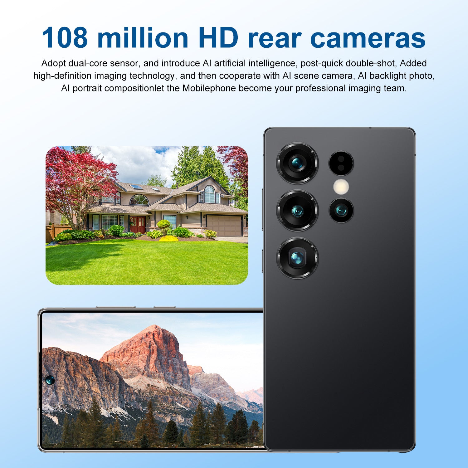 Hot Selling Product Mini S25 Ultra Smartphone4+64G All-Network Dual-SIM Dual-Standby Android mini Hand