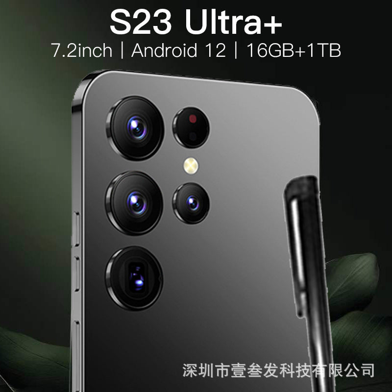 S23 Ultra Popular(1+16G) 7.3Inch5G All-in-One New Smartphone Factory