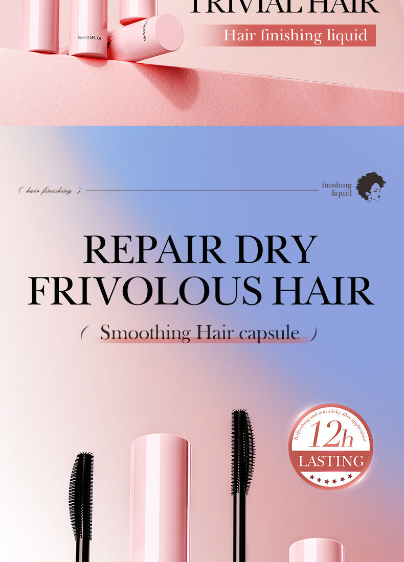 Fine Hair Finishing Spray15ml SADOER Styling Hair Messy Look Hair Wax Cross-Border Wholesale