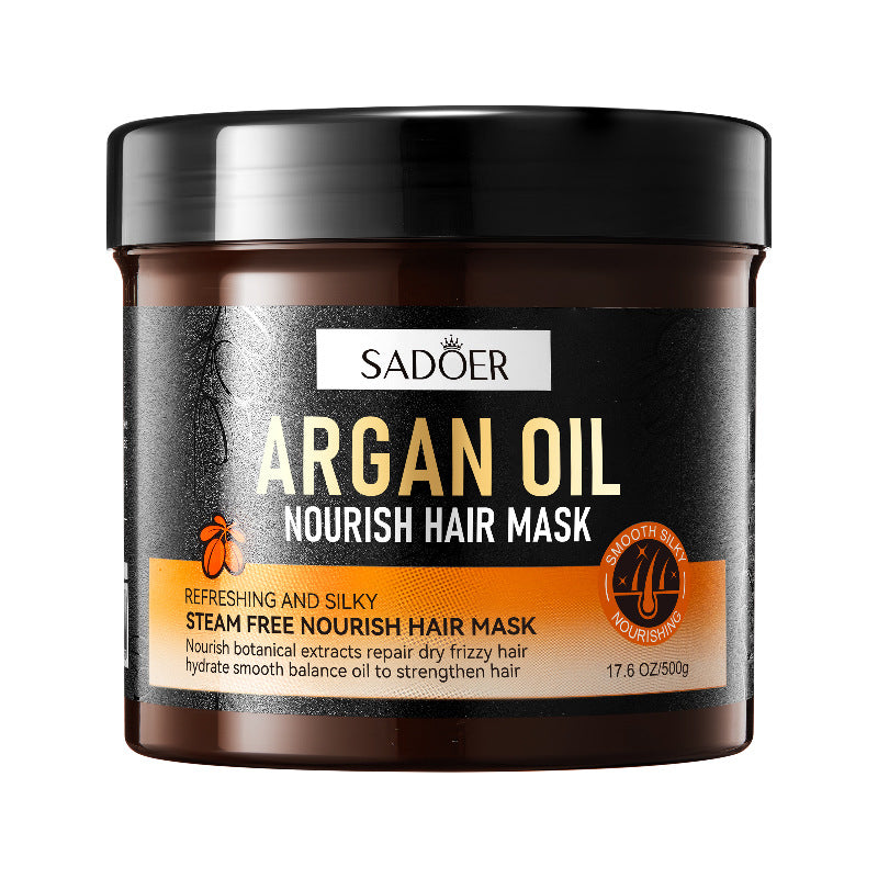 Argan Oil Shampoo500ml SADOER Smooth Anti-Dandruff Refreshing Conditioner Cross-Border Wholesale