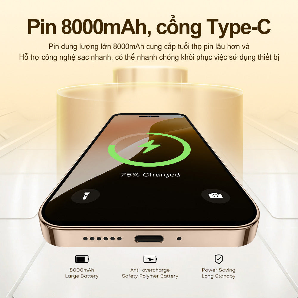 Mobile Phone TK Delivery i16ProMAX4+64Large Screen16pro New Android Phone Hot Sale List