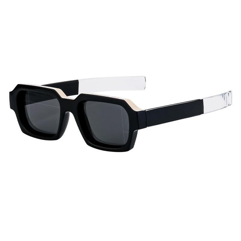 New Fashion Square Frame Sunglasses for Men and Women with a High-End Feel INS European and American style sunglasses outdoor glasses sglasses