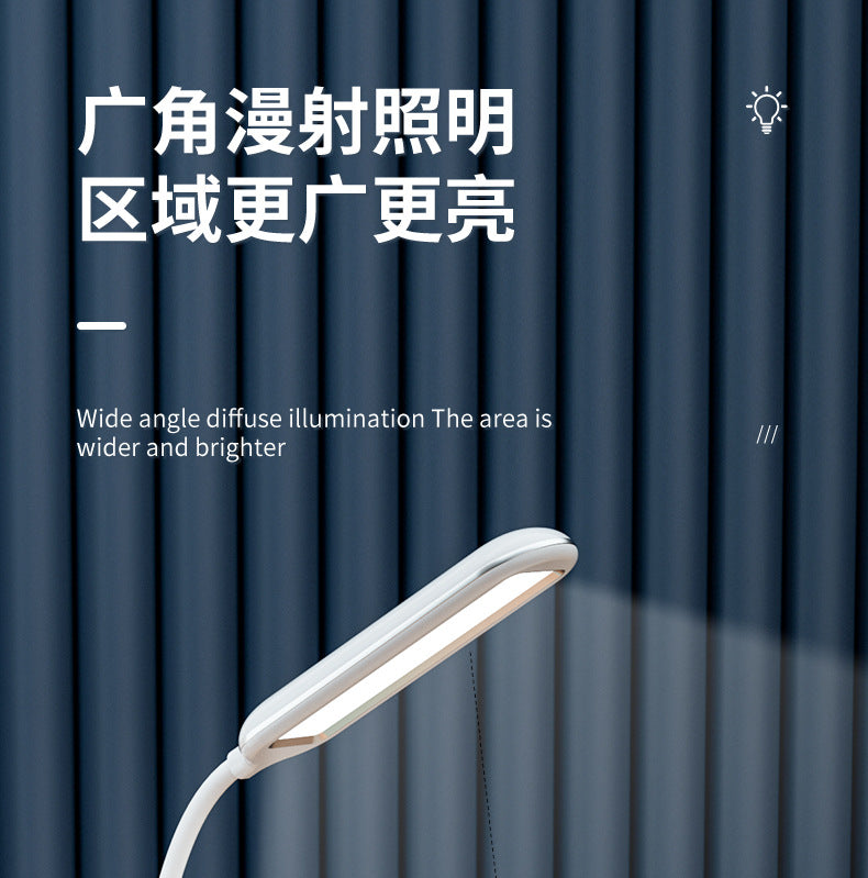 LED Desk Lamp Eye Protection Desk Student Bedroom Home Bedside Lamp Simple Business Desk Lamp Wireless Charging Desk Lamp Wholesale