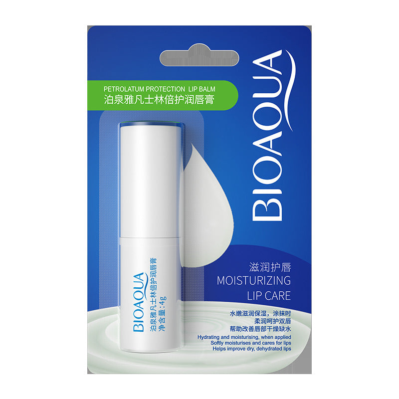 Boquan Ya Bei Lip Balm4g  BIOAOUA Moisturizing Lip Balm Cross-Border Wholesale