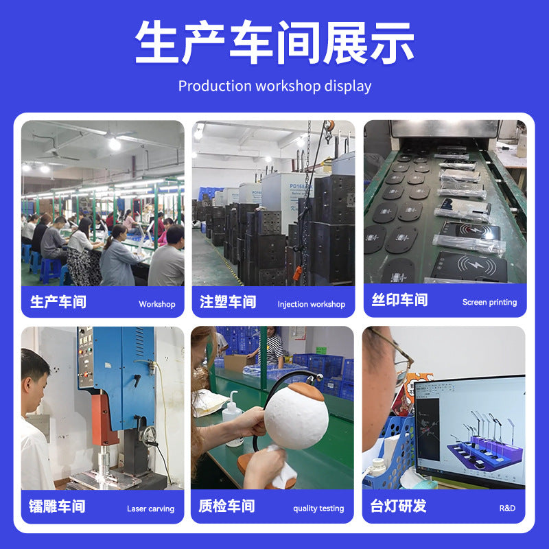 Custom Desk Lamp Study Eye Protection Dormitory Lamp Student Desk Rechargeable Children's Desktop Lamp Pen Holder Reading Lamp